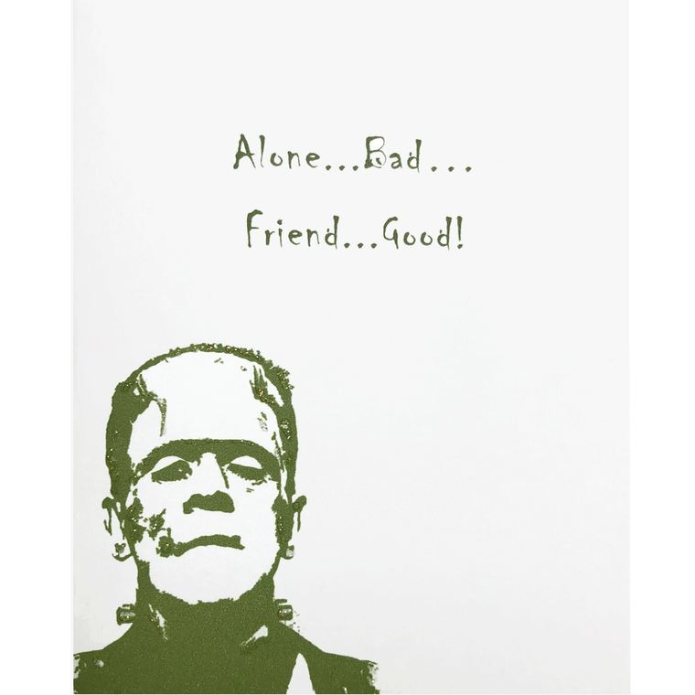 Frankenstein Monster Card