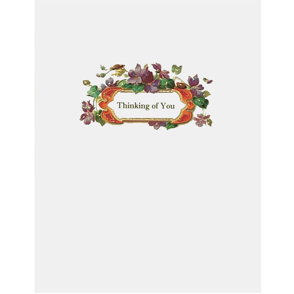 CF-16W Floral Thinking of You Card