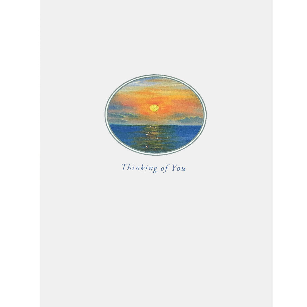 Sunset Thinking of You Card