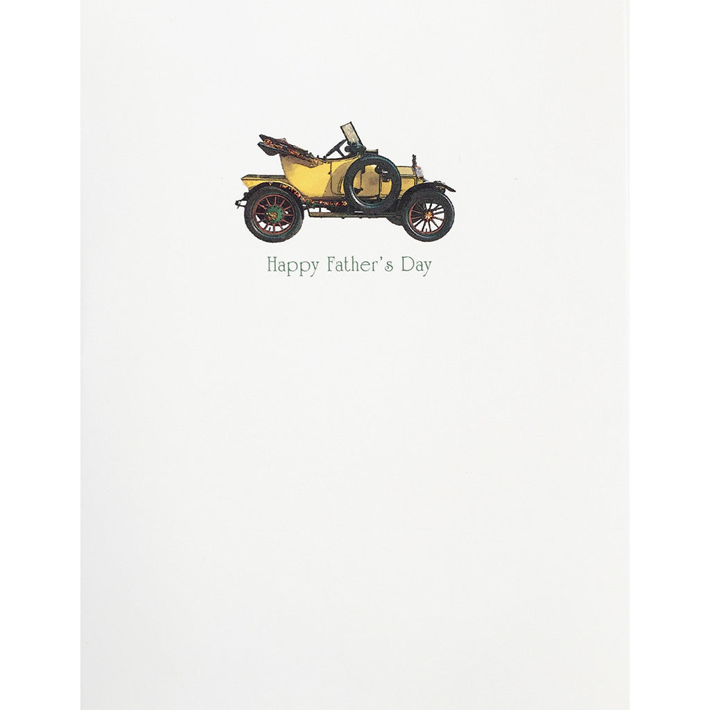 Greeting Card Vintage Car Father's Day - Lumia Designs