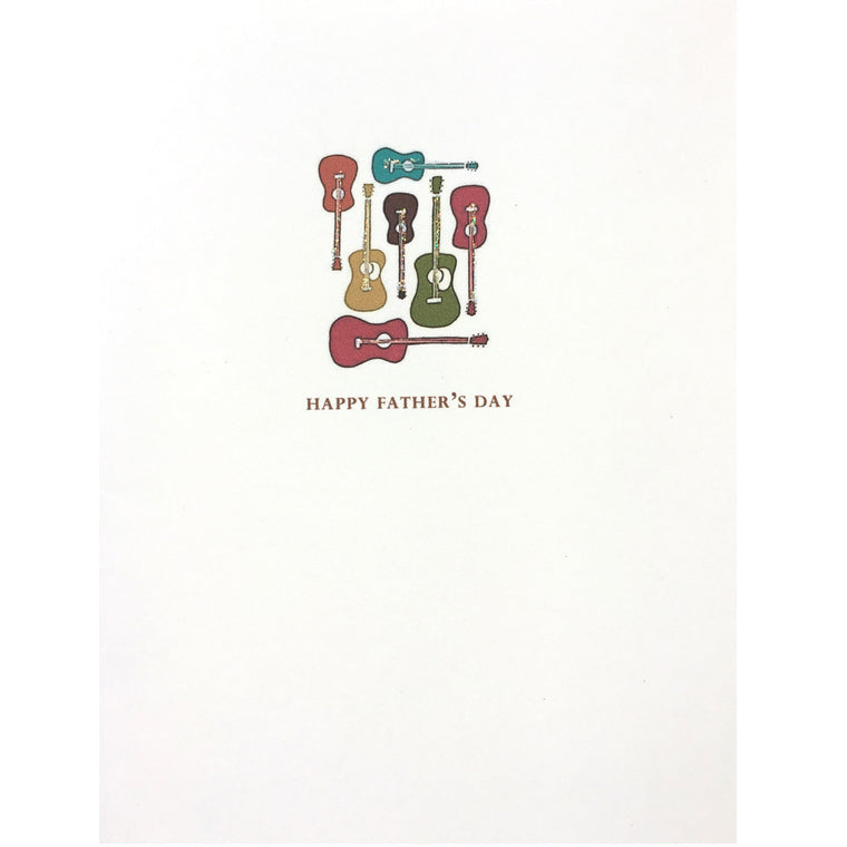 Guitars Father's Day Card