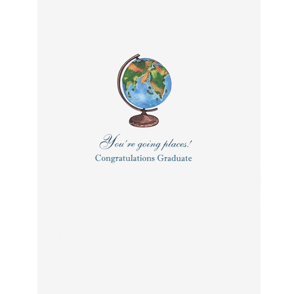 Graduation Globe Card