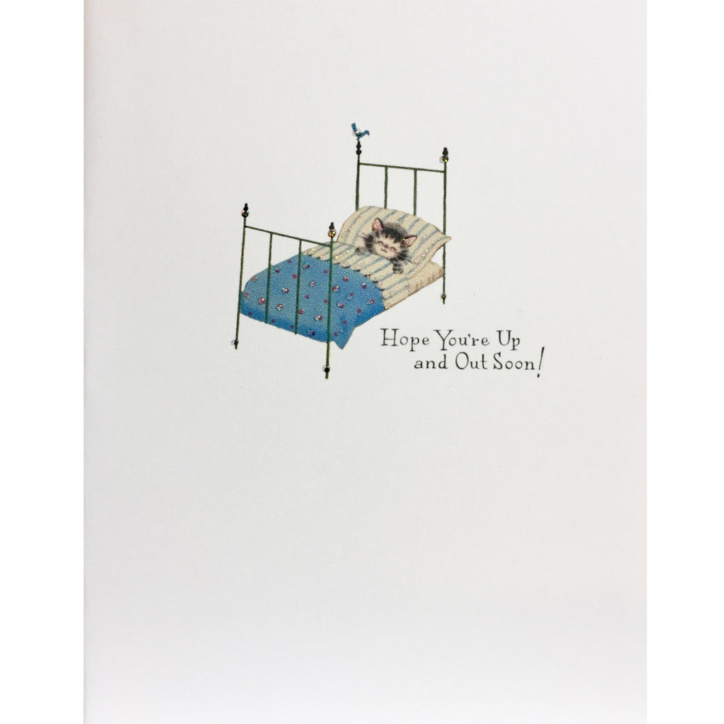 Kitty Get Well Card