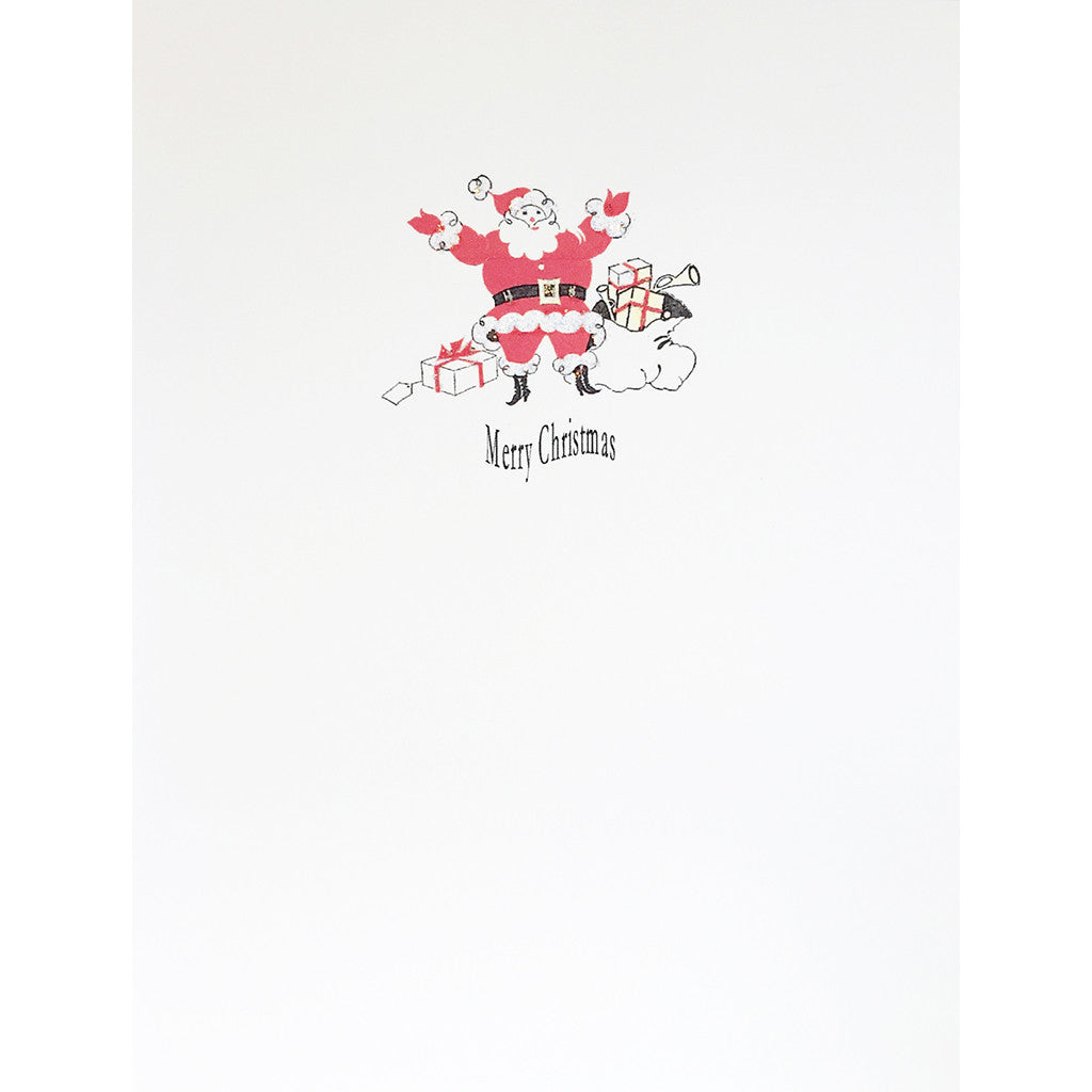 Greeting Card Ho Ho Santa - Lumia Designs