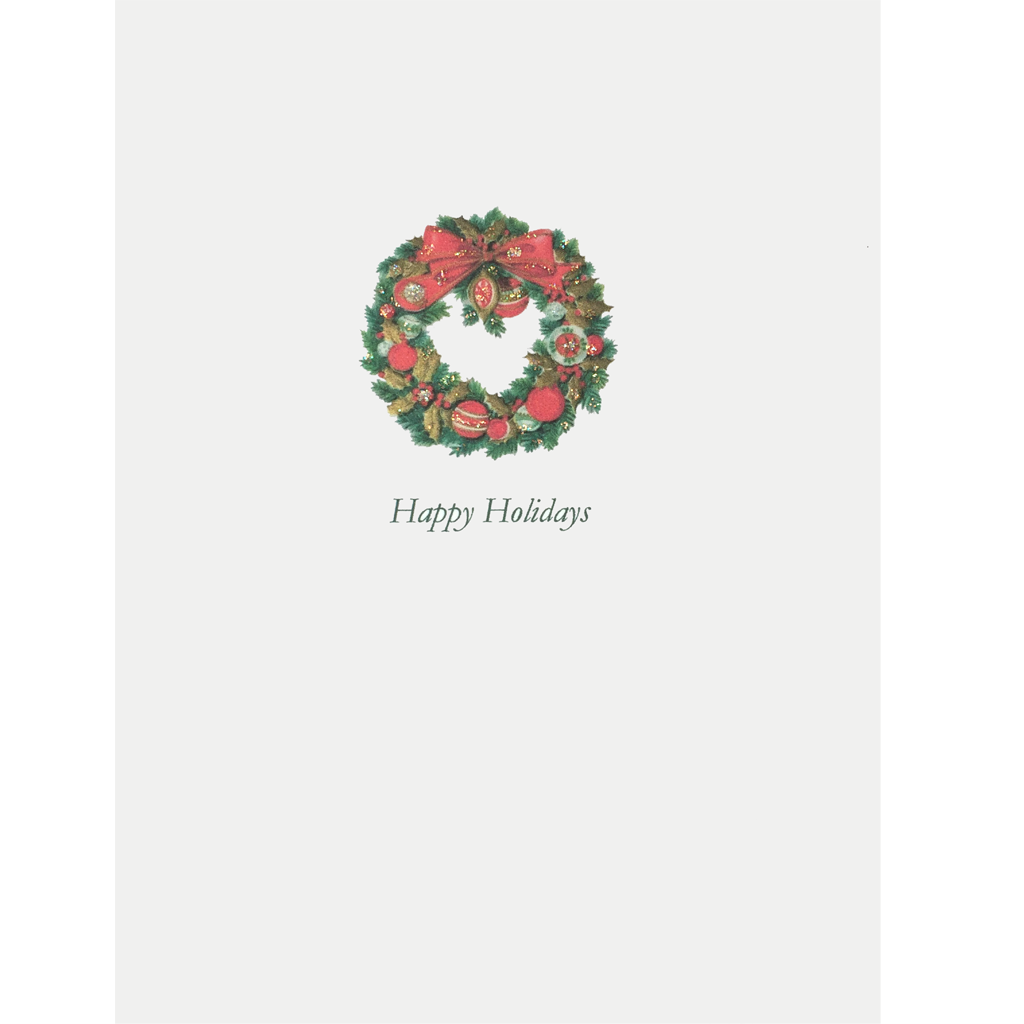 Holiday Wreath Card