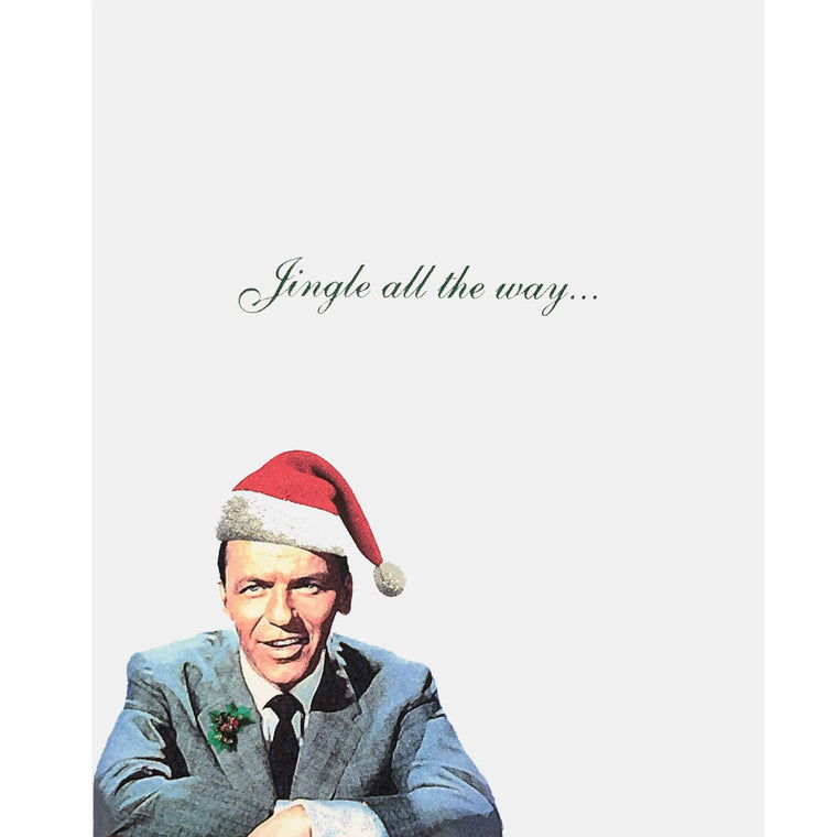 Frank Sinatra Holiday Card