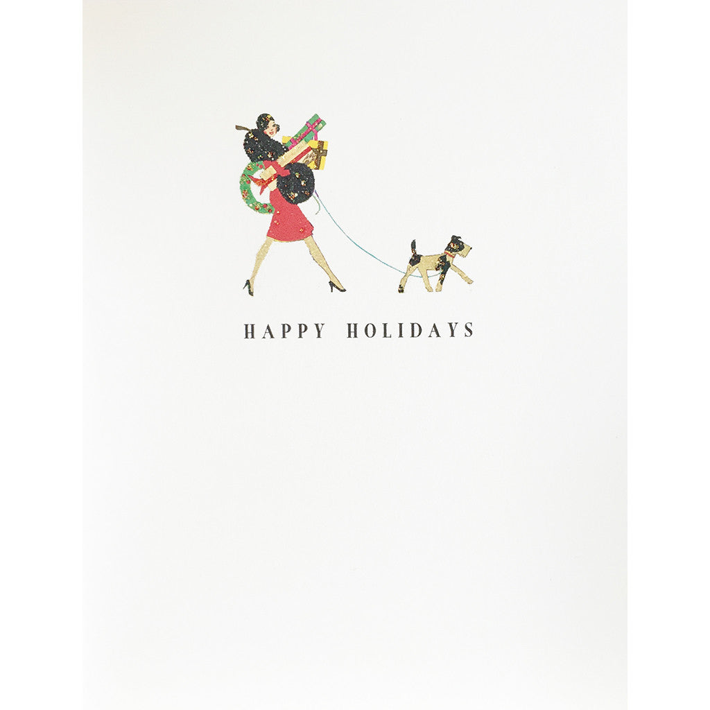 Greeting Card Holiday Shoppers - Lumia Designs