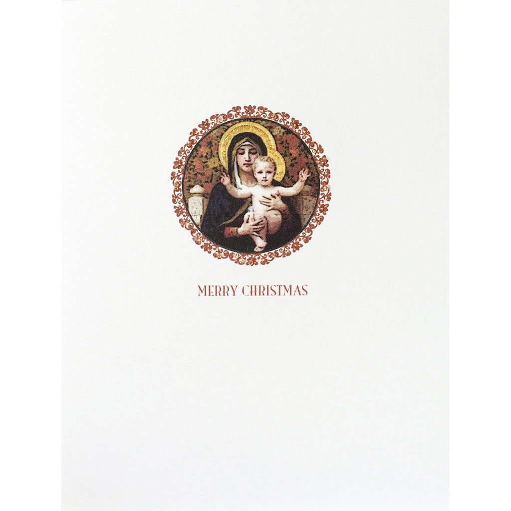 Greeting Card Madonna & Child - Lumia Designs