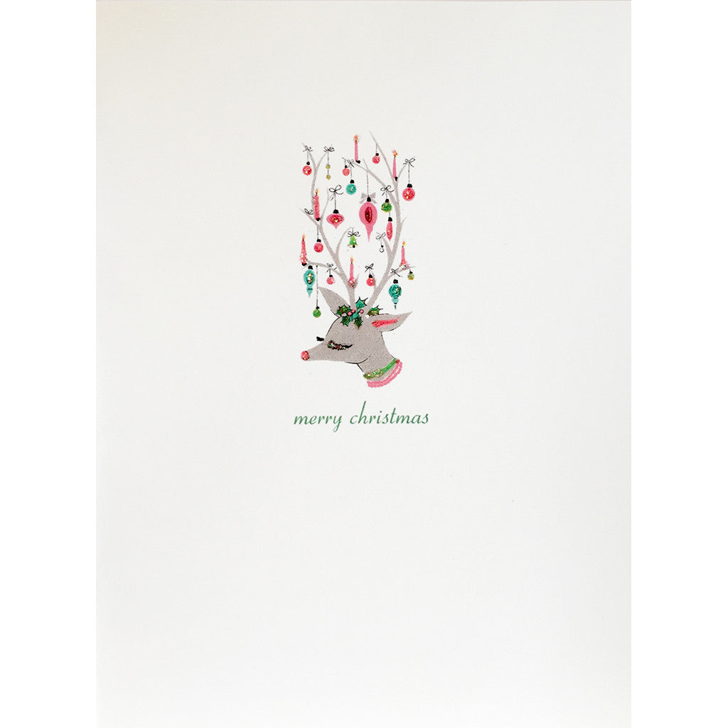 Greeting Card Holiday Doe - Lumia Designs