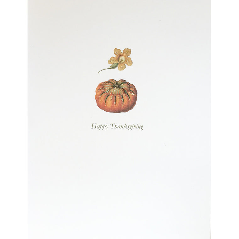 Greeting Card Thanksgiving Squash - Lumia Designs