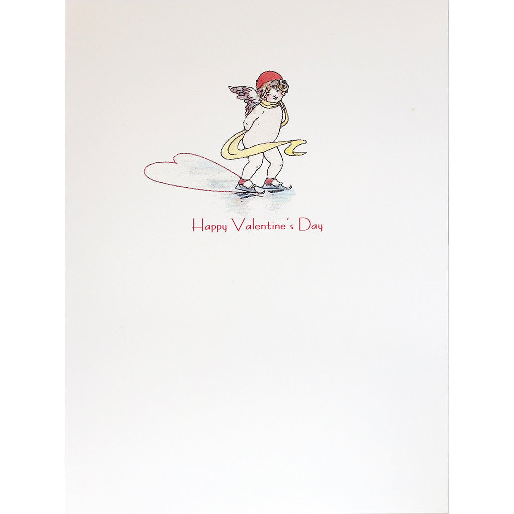 Greeting Card Valentine's Day Skater - Lumia Designs