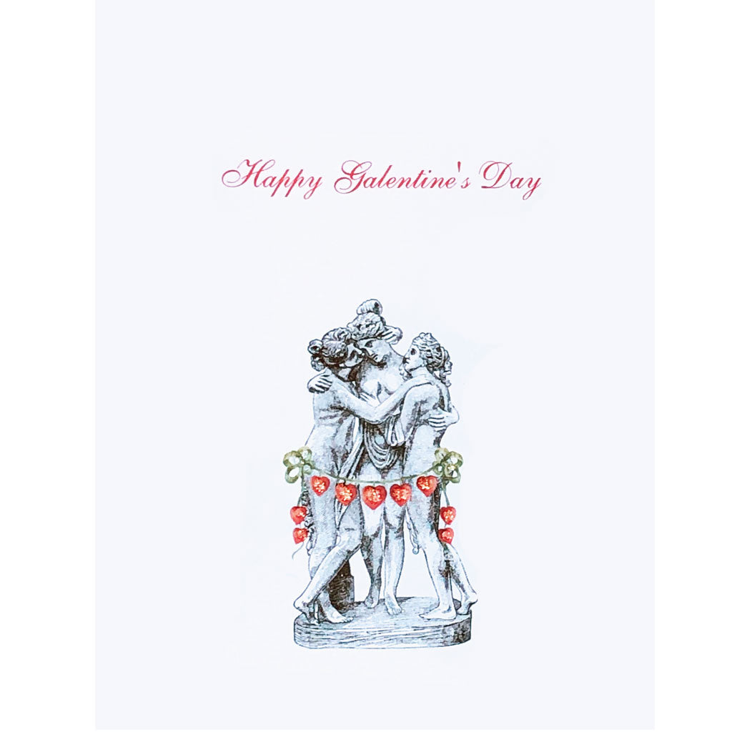 Three Graces Galentine's Day Card