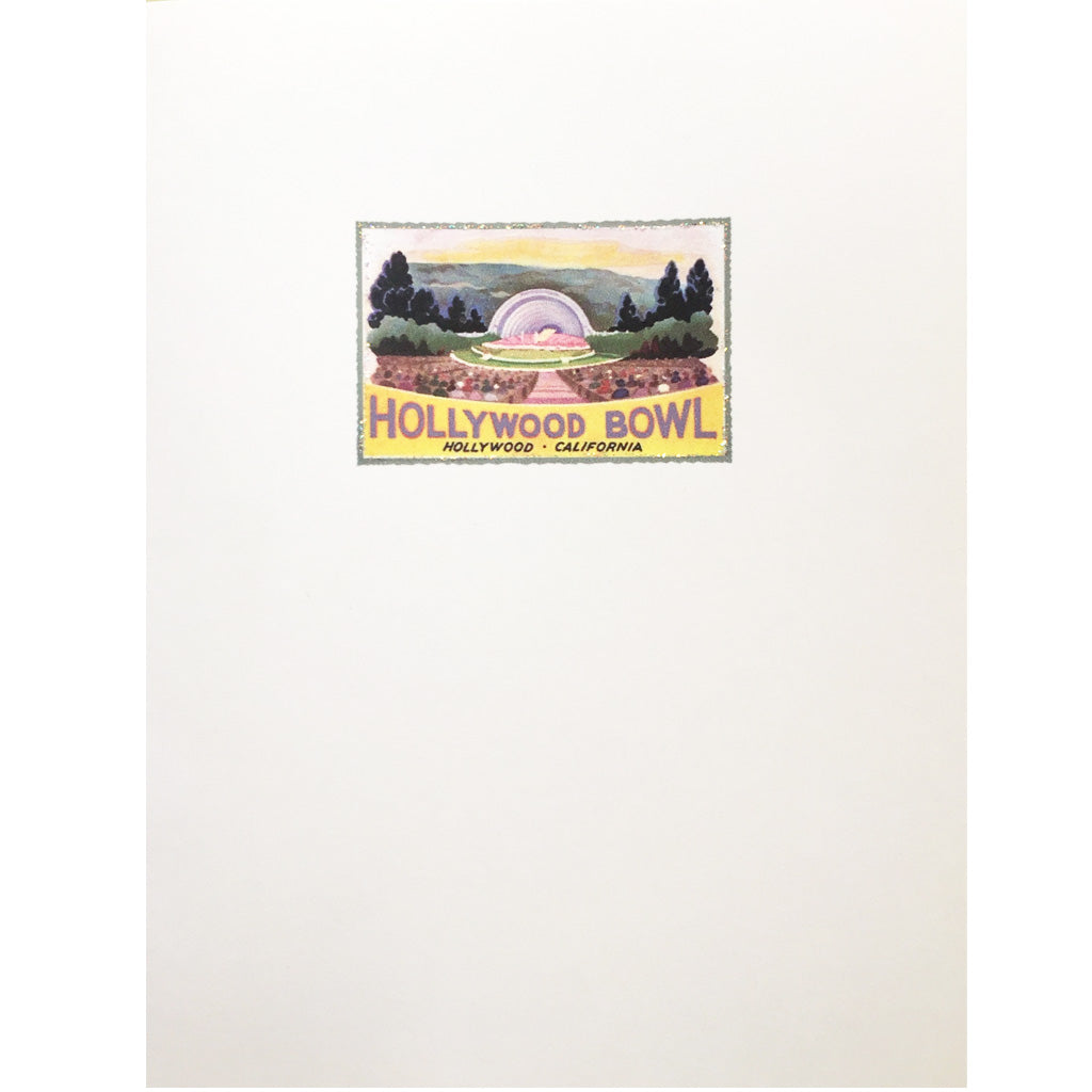 Hollywood Bowl Card