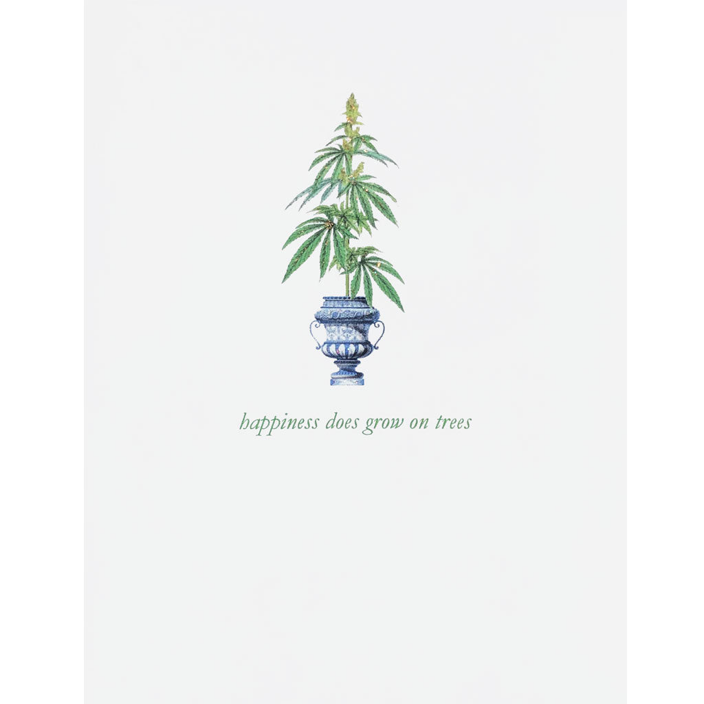Happiness Does Grow on Trees Card