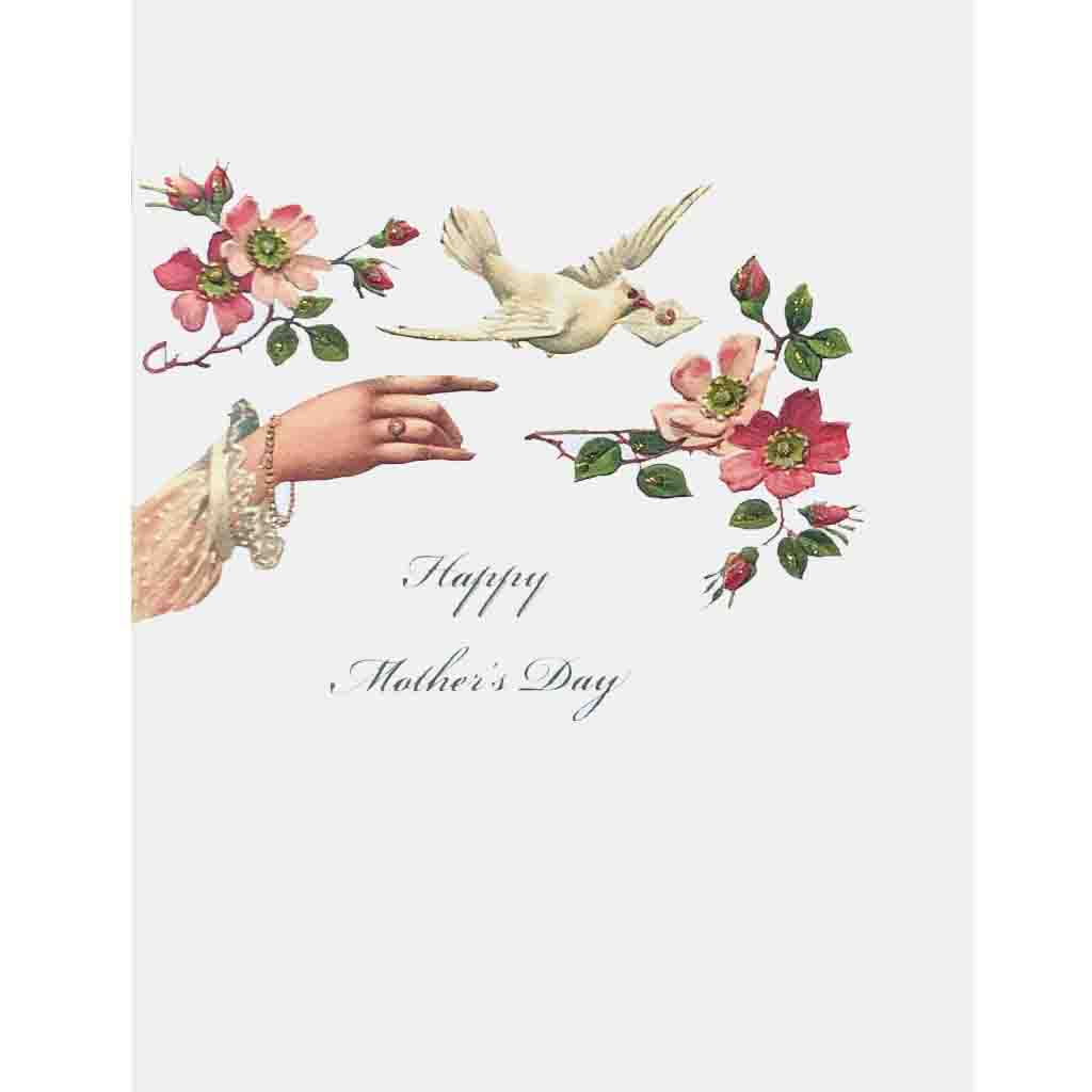 Hand Dove Mother's Day Card