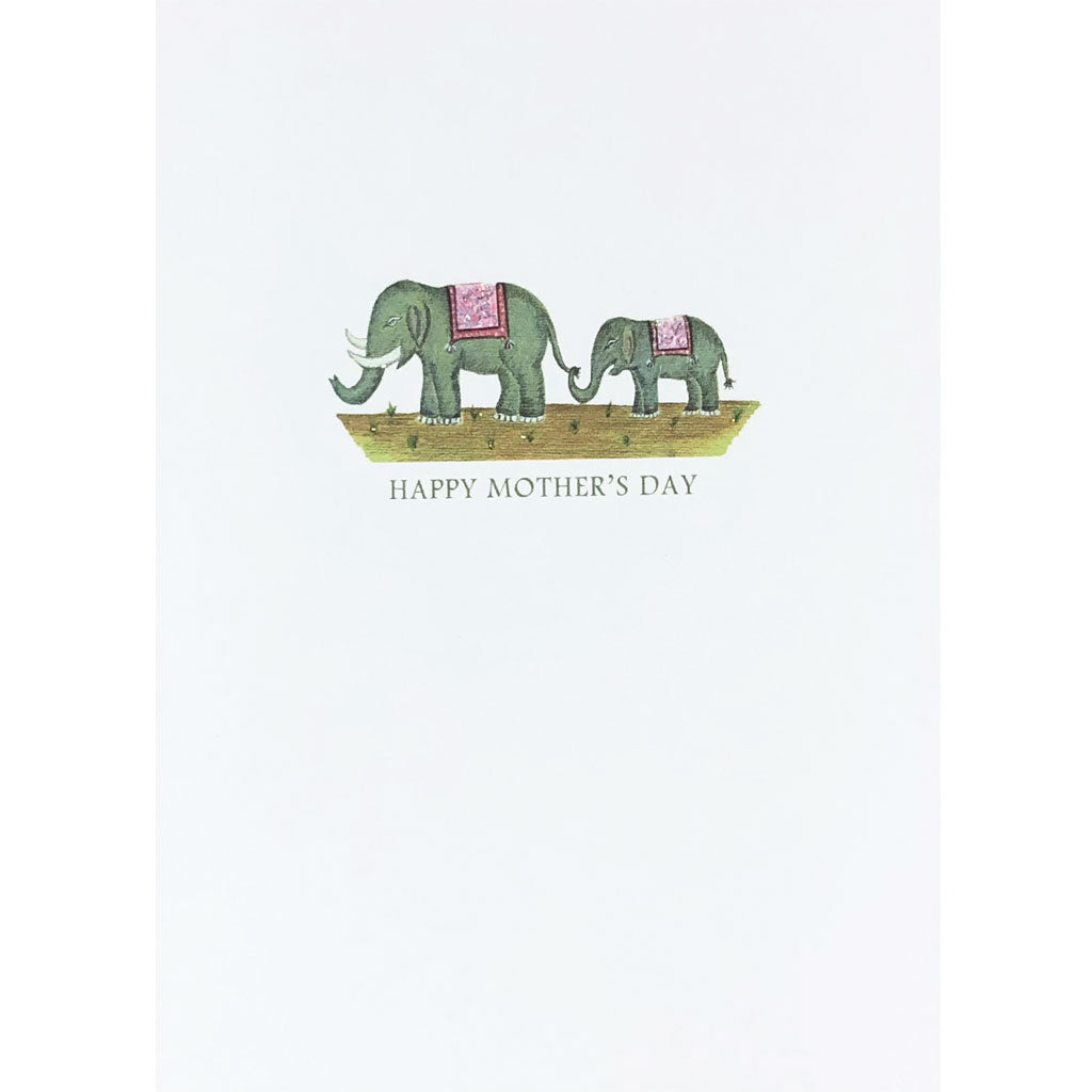 Elephant's Mother's Day Card