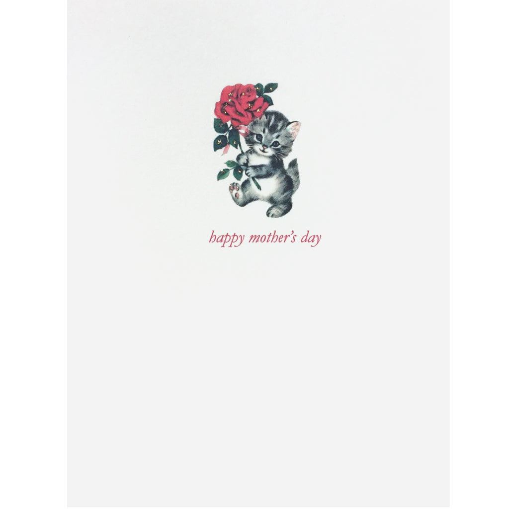 Kitty Rose Mother's Card