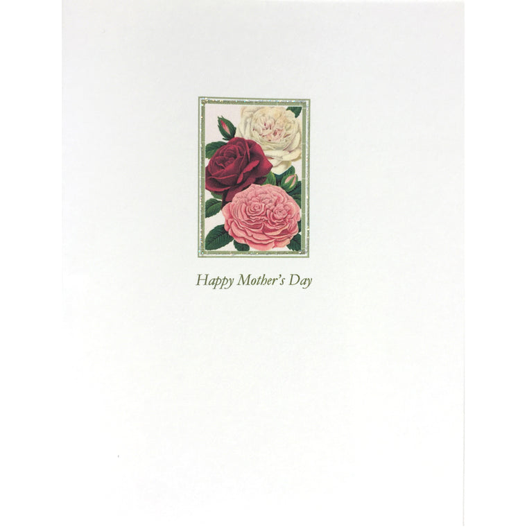 Rose Trio Mother's Day Card