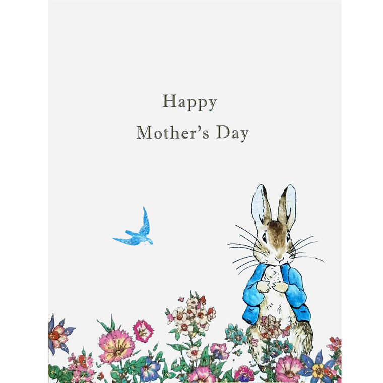 Peter Rabbit Mother's Day Card