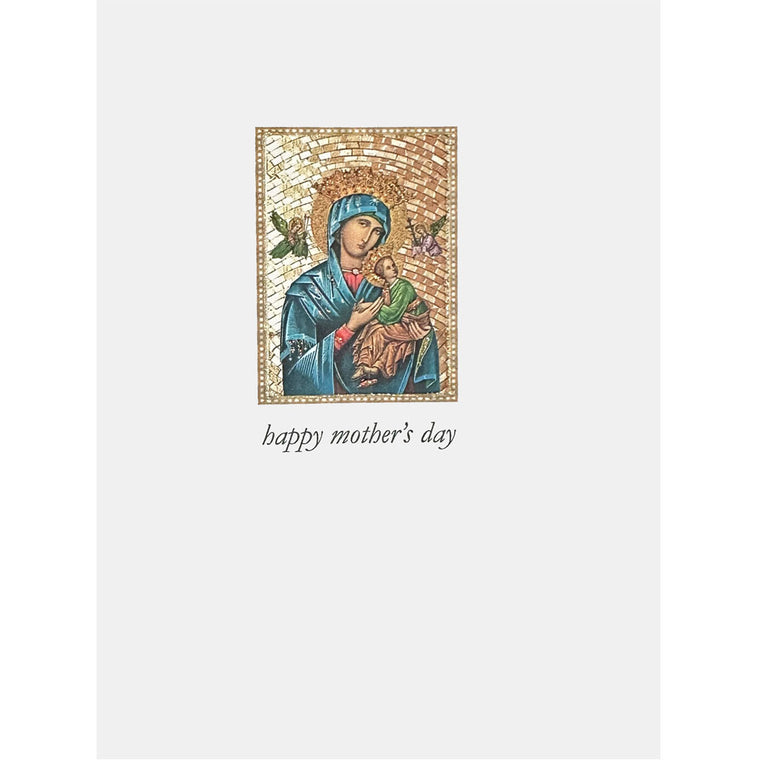 Our Lady Of Perpetual Help Mother's Day Card