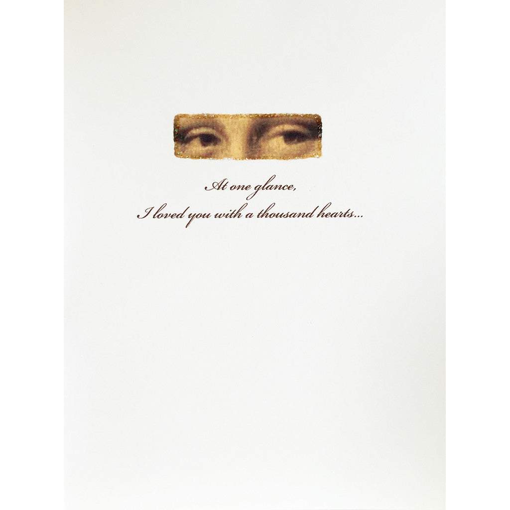 Greeting Card One Glance - Lumia Designs