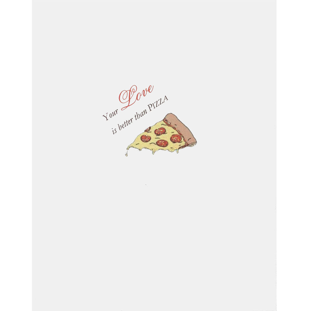 Pizza Love Card