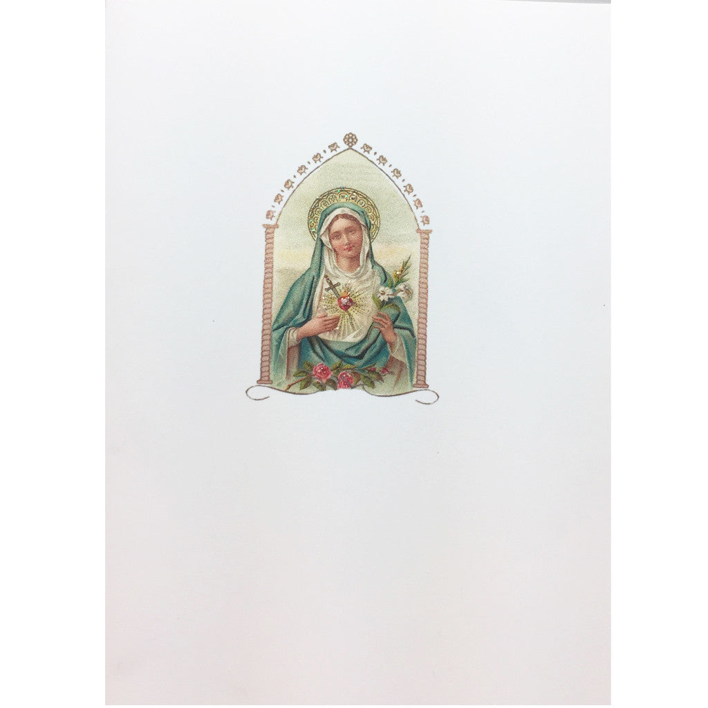 Immaculate Heart Card