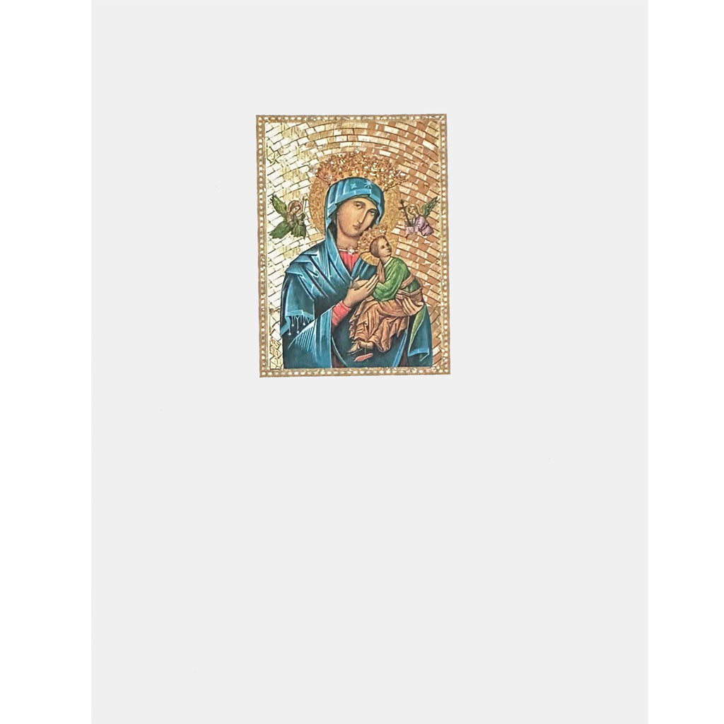 Our Lady Of Perpetual Help Card
