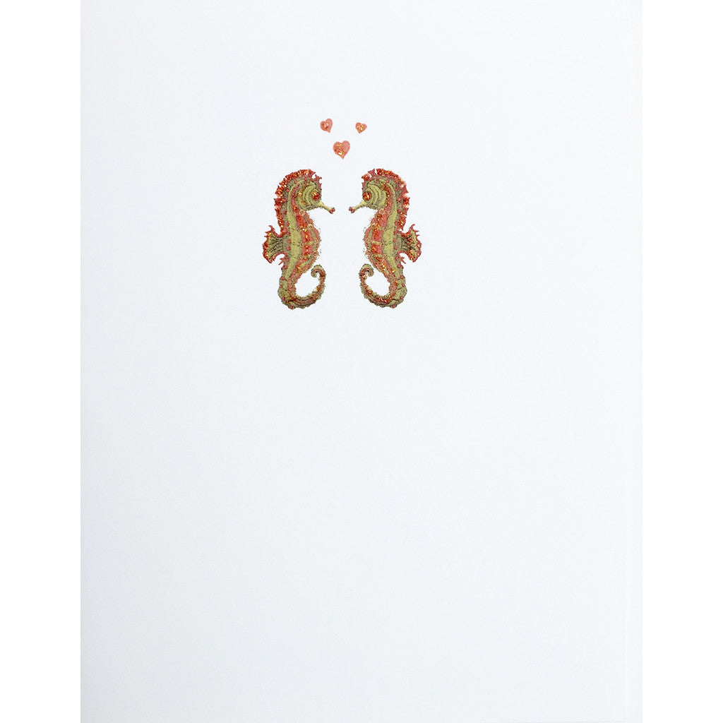 Greeting Card Seahorses - Lumia Designs