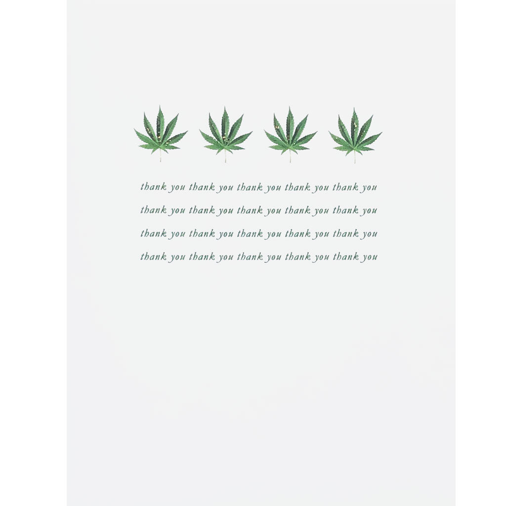 420 Thank You Card