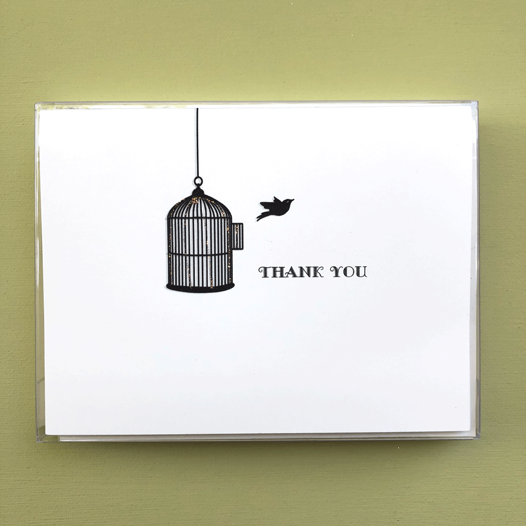 Freedbird Thank You Boxed Note Cards