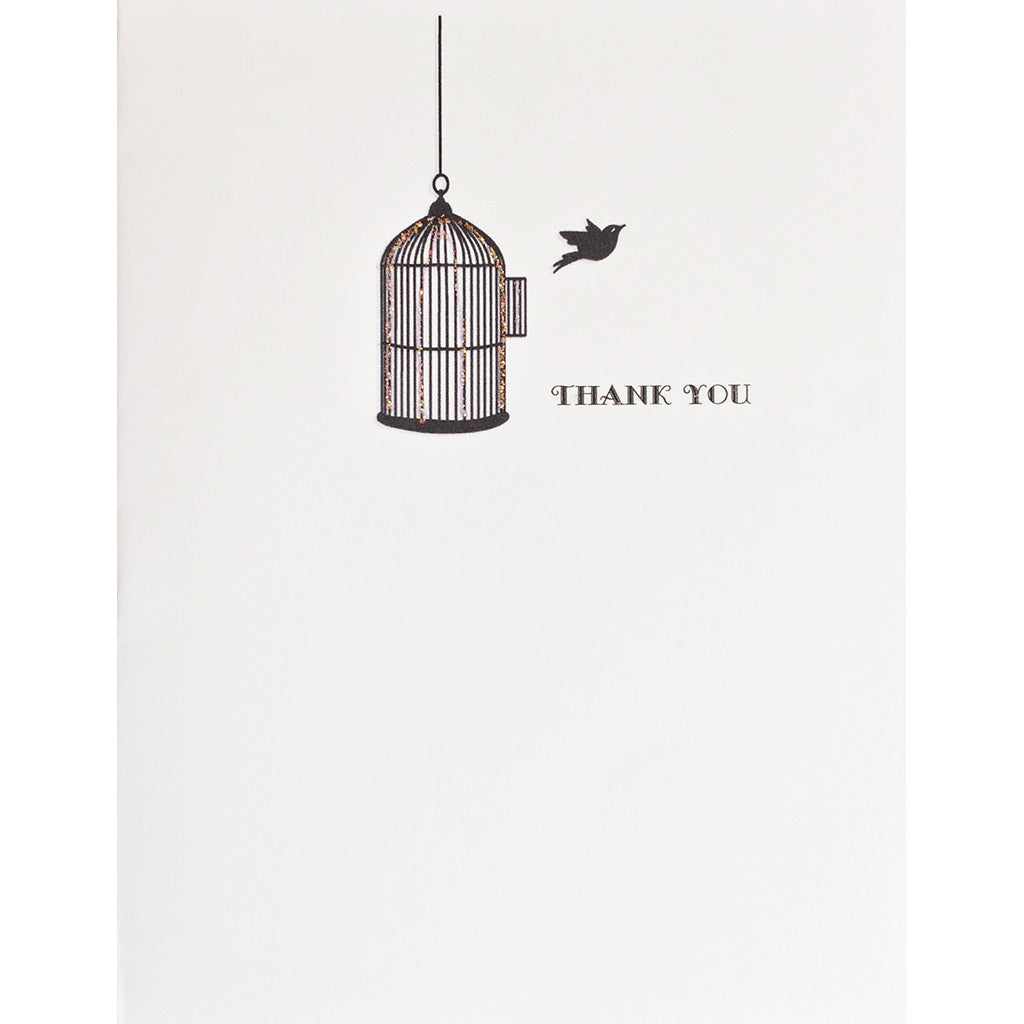 Greeting Card Freedbird Thank You - Lumia Designs