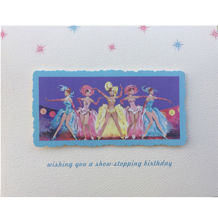 Show-Stoppers Birthday Card - Lumia Designs