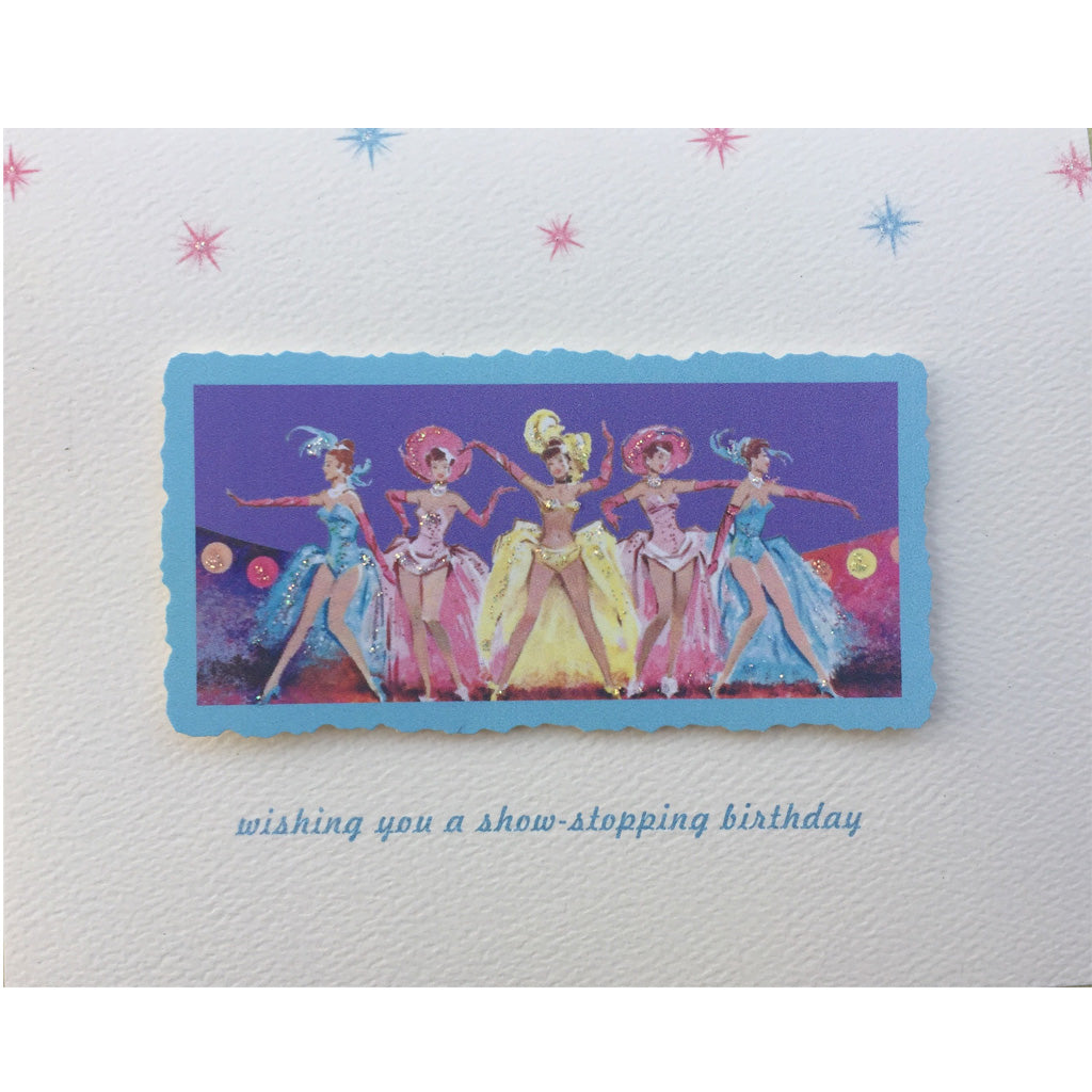 Show-Stoppers Birthday Card - Lumia Designs