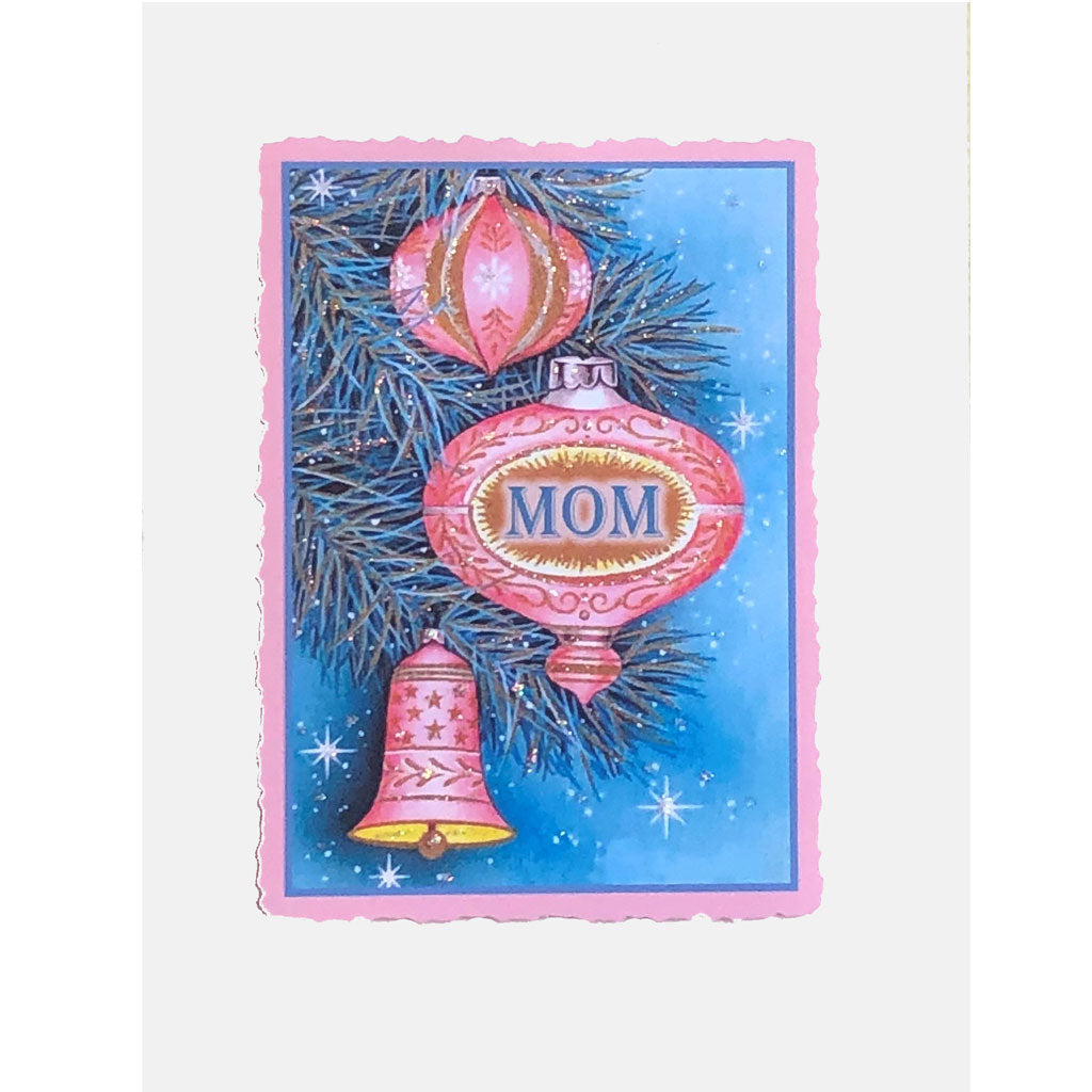 Mom Ornament Holiday Card