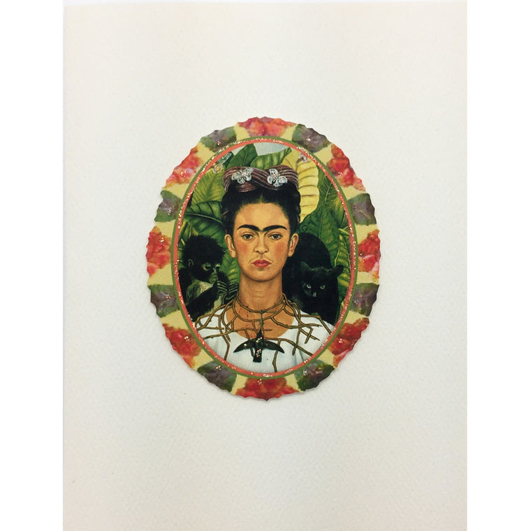 Frida Kahlo Thorns Card