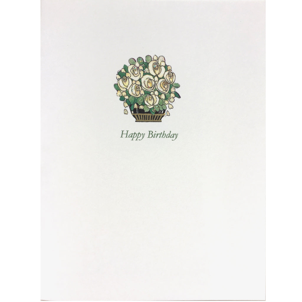 Deco Roses Birthday Card