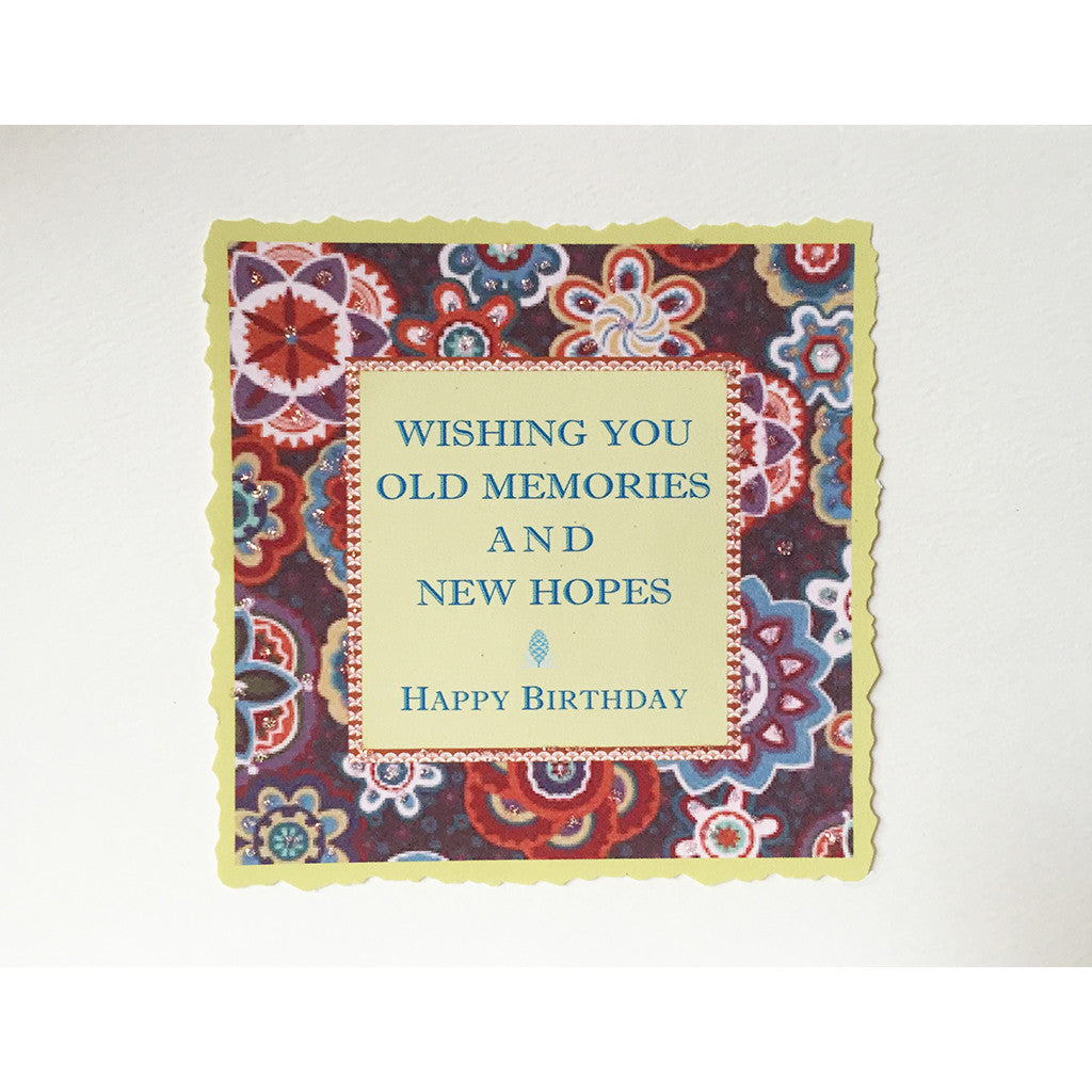 Greeting Card New Hopes Birthday - Lumia Designs