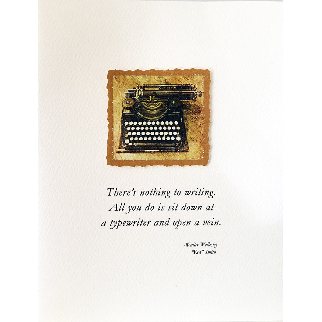 Greeting Card Writer Quote - Lumia Designs