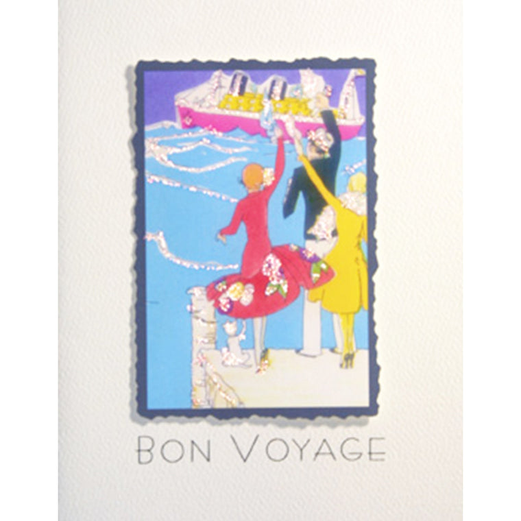 Greeting Card Bon Voyage - Lumia Designs