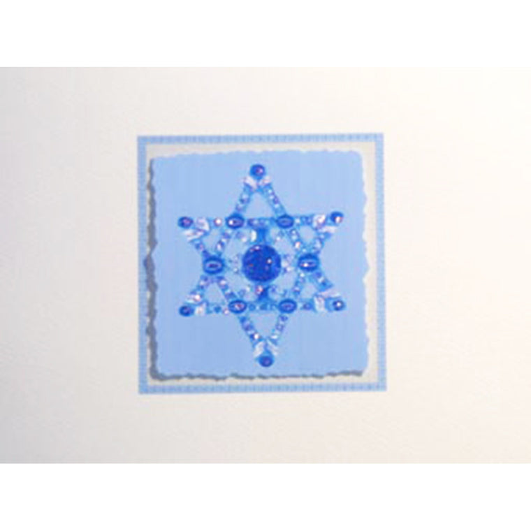 Greeting Card Star of David HO-39 - Lumia Designs