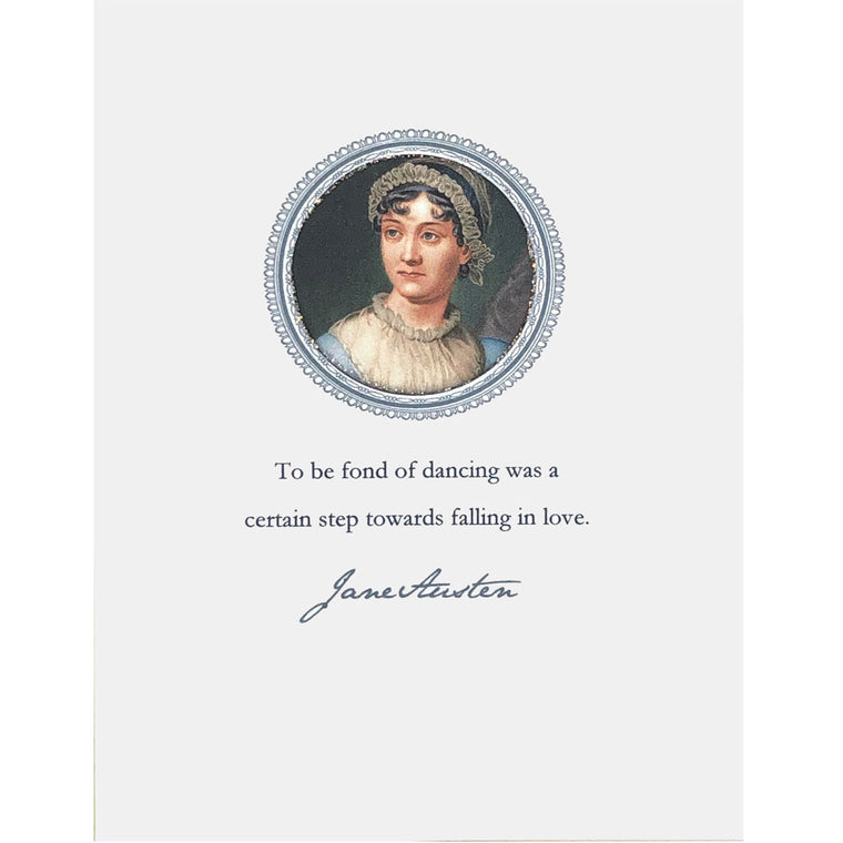 Jane Austen Quote Card