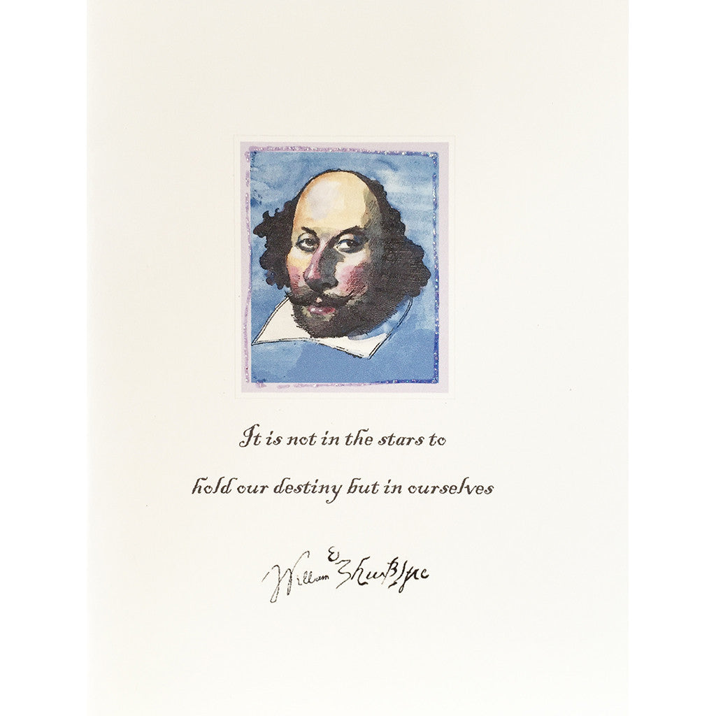 Greeting Card Shakespeare - Lumia Designs