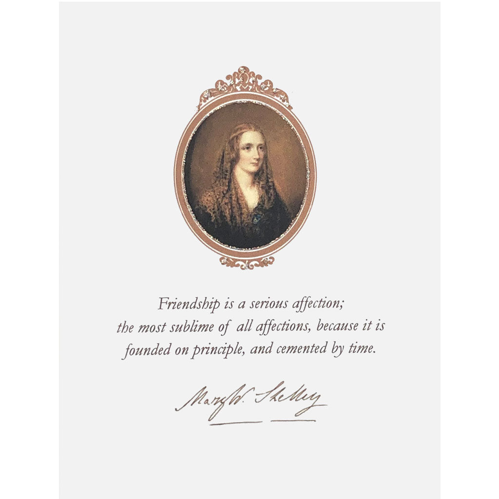Mary Shelley Quote Card