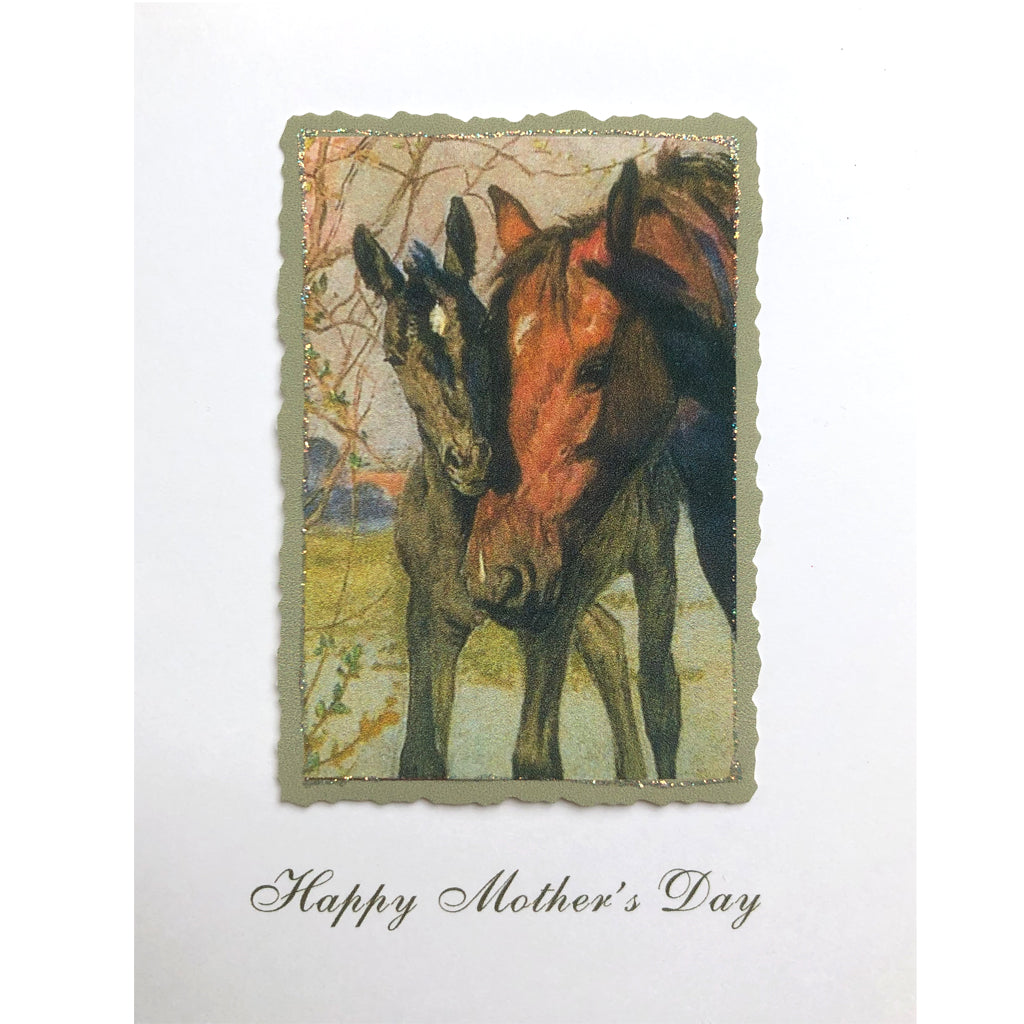 Horses Greeting Card Lumia Designs