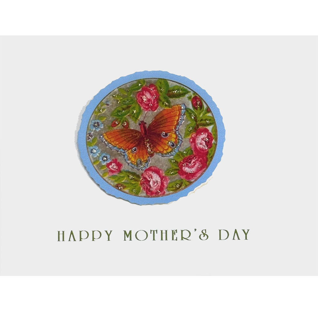 Butterfly Roses Mother's Day Card