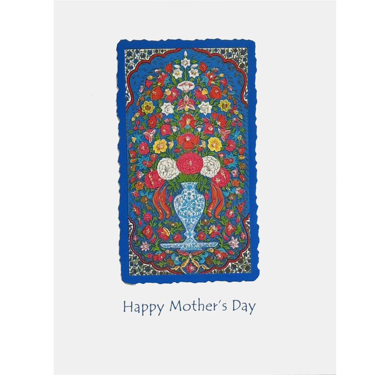 India Bouquet Mother's Day Card