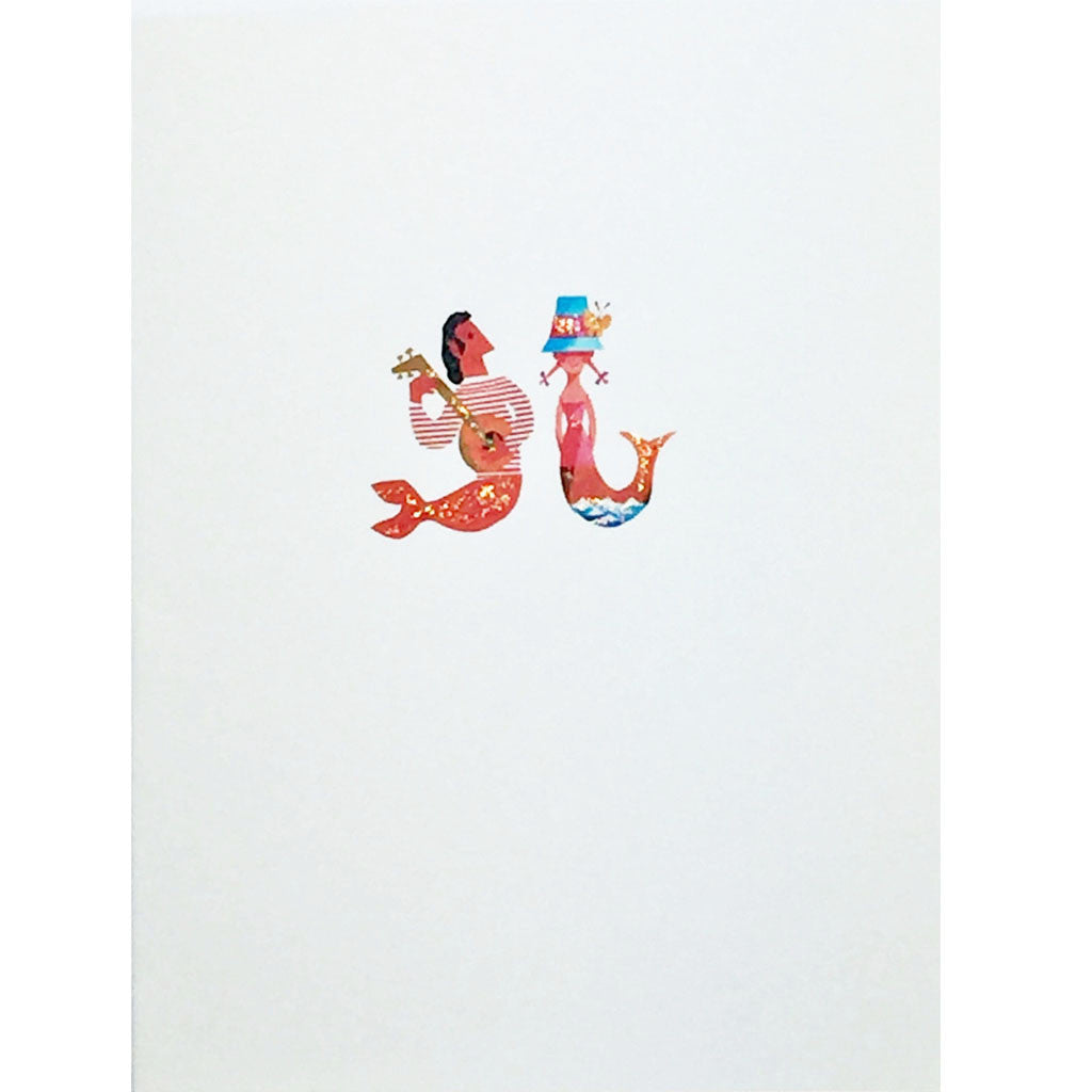 Mermaid Music Greeting Card