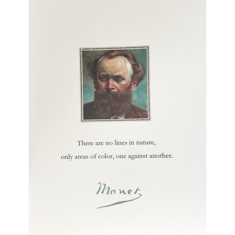 Greeting Card Manet - Lumia Designs