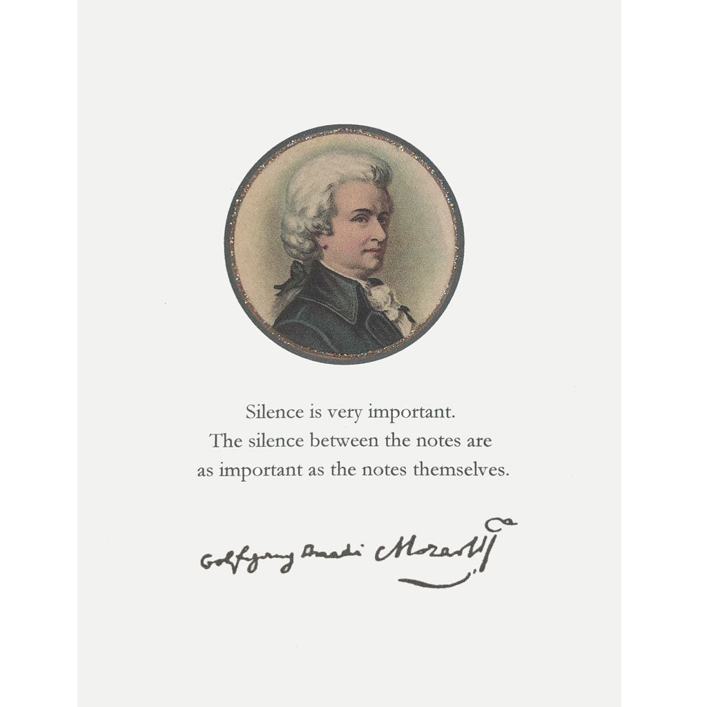 Mozart Greeting Card Lumia Designs